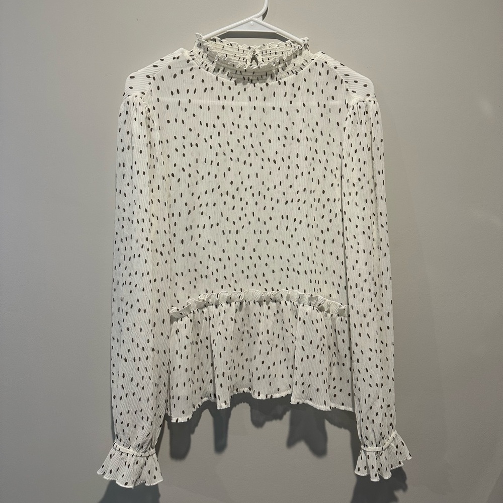 Mine polka dot blouse